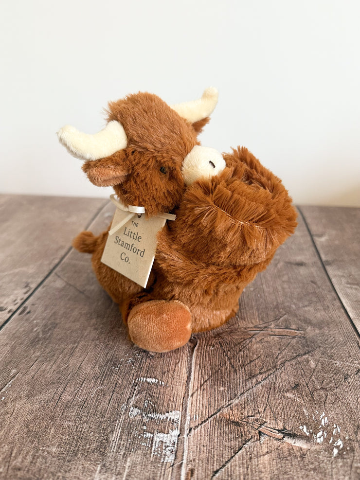 Highland Coo Comforter (gift wrapped)