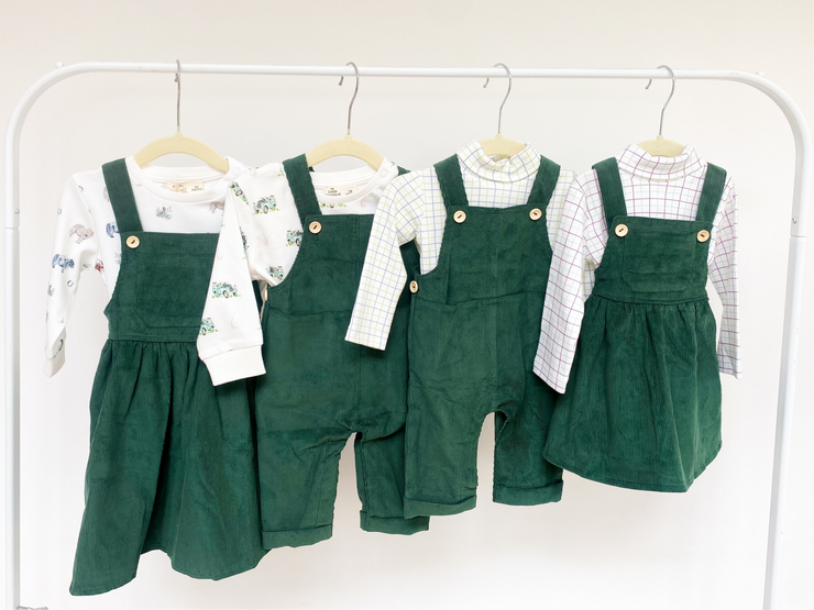 Corduroy Pinafore Dress