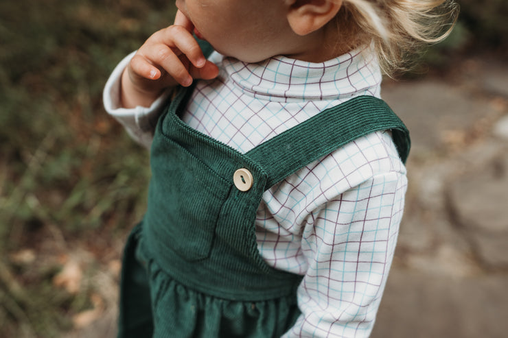 Corduroy Pinafore Dress