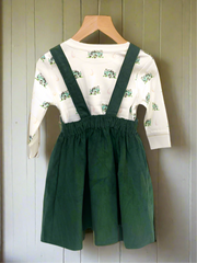 Corduroy Pinafore Dress