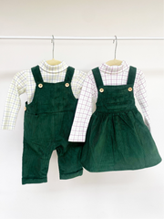 Corduroy Pinafore Dress