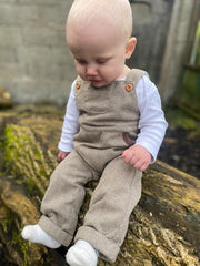 NEW Tweed Dungarees (3 months - 5 years)