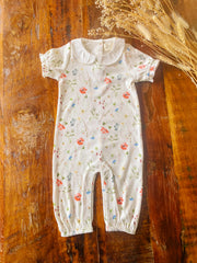 Wildflower playsuit (GOTS organic cotton)