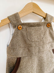 NEW Tweed Dungarees (3 months - 5 years)