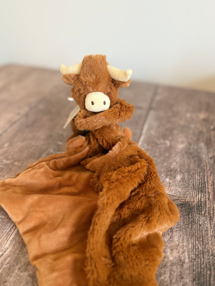 Highland Coo Comforter (gift wrapped)