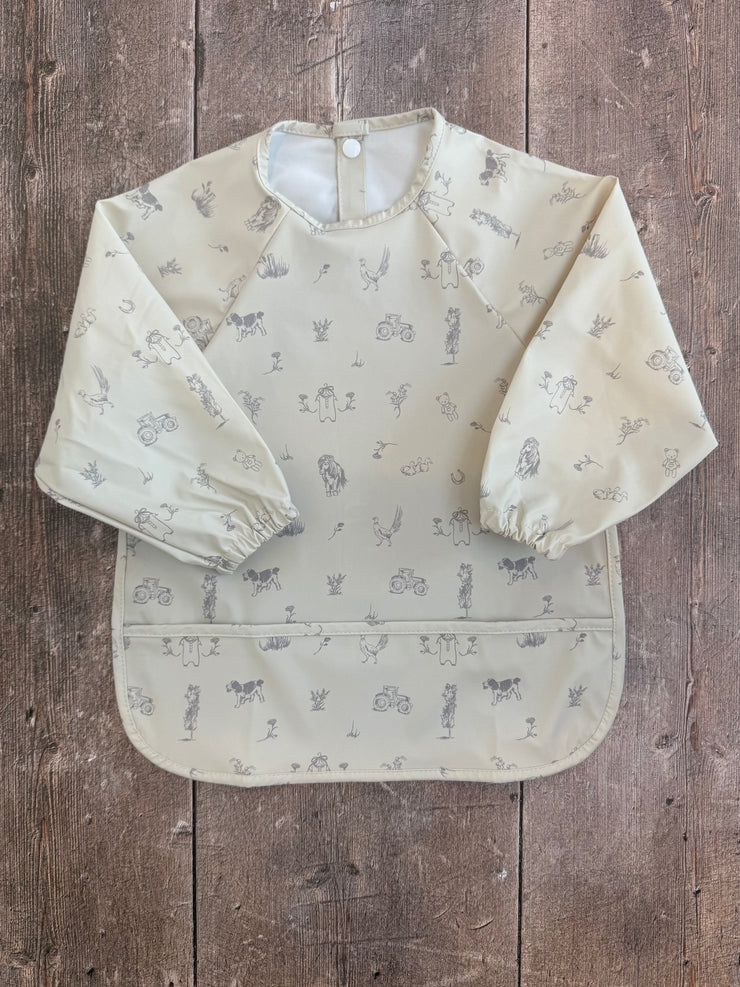 Coverall Bib in Country Print