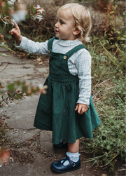 Corduroy Pinafore Dress