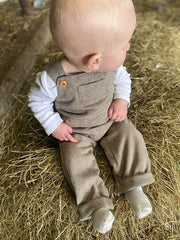 NEW Tweed Dungarees (3 months - 5 years)