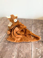 Highland Coo Comforter (gift wrapped)