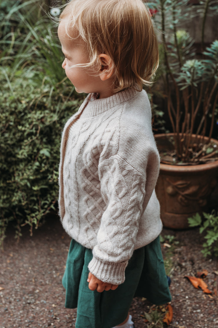 Cable Knit Cardigan (0 - 3 yrs)