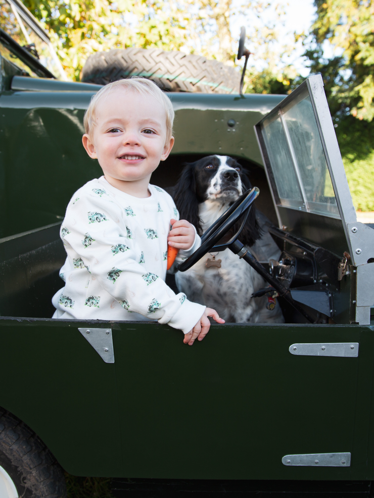 Land Rover long sleeve t-shirt (3 months to 3 years)