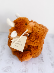 Highland Coo Comforter (gift wrapped)