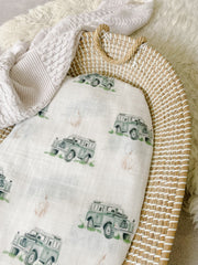 Land Rover Muslin Swaddle Blanket