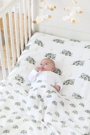 Land Rover Muslin Swaddle Blanket