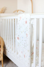 Wildflower Muslin Swaddle Blanket