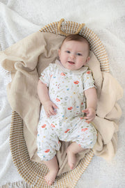 Wildflower playsuit (GOTS organic cotton)